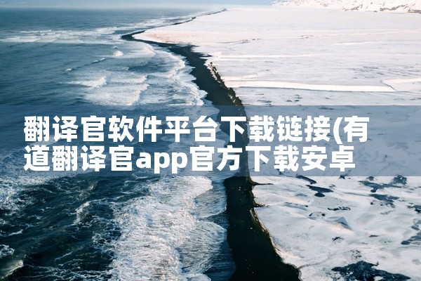 翻译官软件平台下载链接