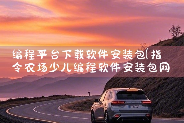 编程平台下载软件安装包